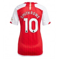 Dámy Fotbalový dres Arsenal Emile Smith Rowe #10 2023-24 Domácí Krátký Rukáv